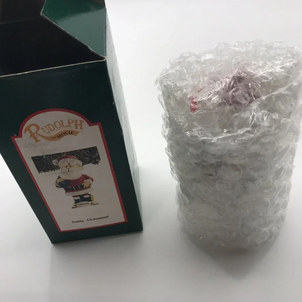 Rudolph The Movie Santa Midwest Ornament 1999 In Box‎ Retired Christmas
